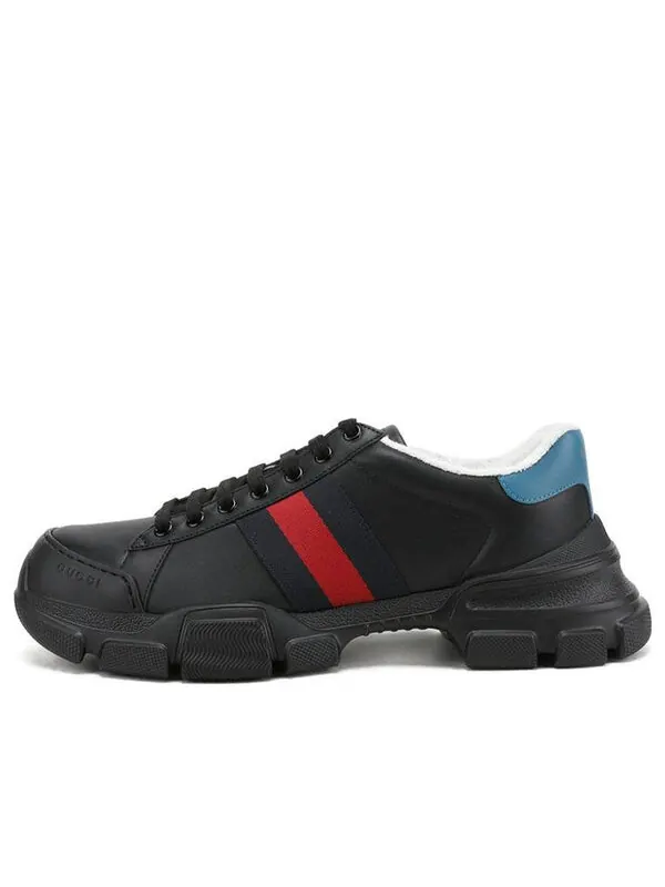 Кроссовки nathan 'black' Gucci — изображение 1 из 4, черный/синий/красный