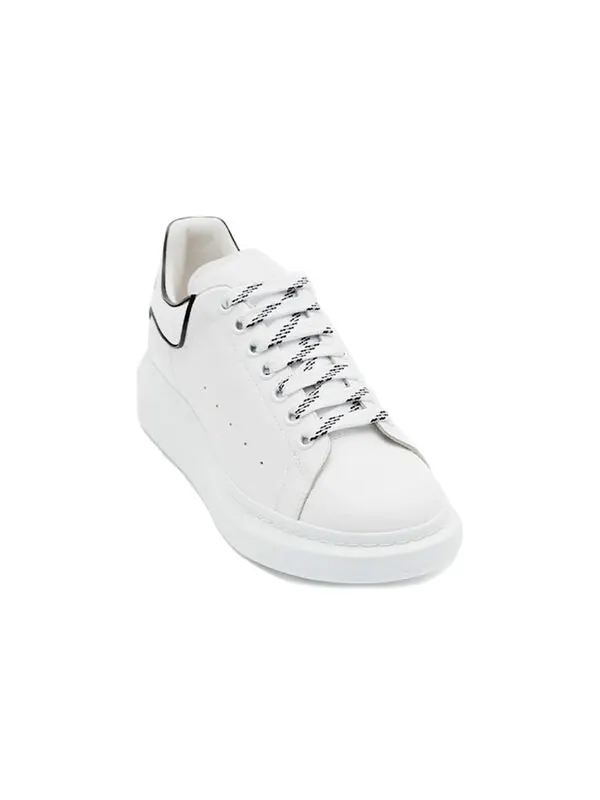 Кроссовки oversized sneaker 'white black trim' Alexander Mcqueen — изображение 3 из 4, белый/черный