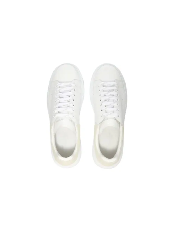 Кроссовки oversized sneaker 'white pearl' Alexander Mcqueen — изображение 3 из 4, белый