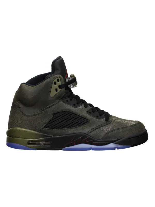 Кроссовки 5 ретро Air Jordan — изображение 2 из 3, серый