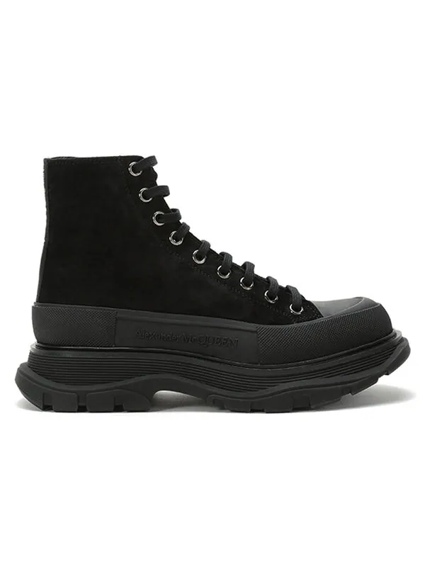 Кроссовки tread slick boot 'triple black' Alexander Mcqueen — изображение 2 из 4, черный