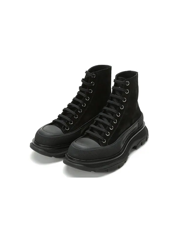 Кроссовки tread slick boot 'triple black' Alexander Mcqueen — изображение 3 из 4, черный