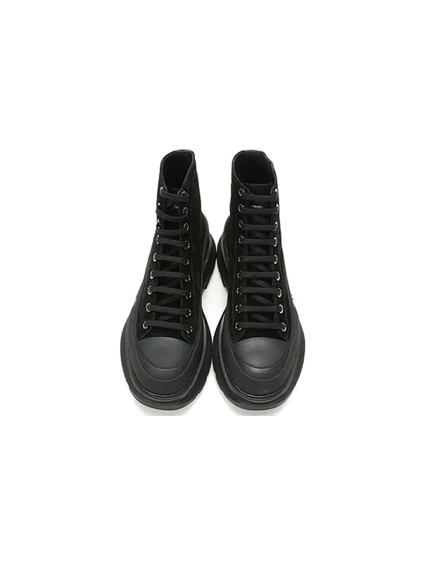 Кроссовки tread slick boot 'triple black' Alexander Mcqueen — изображение 4 из 4, черный