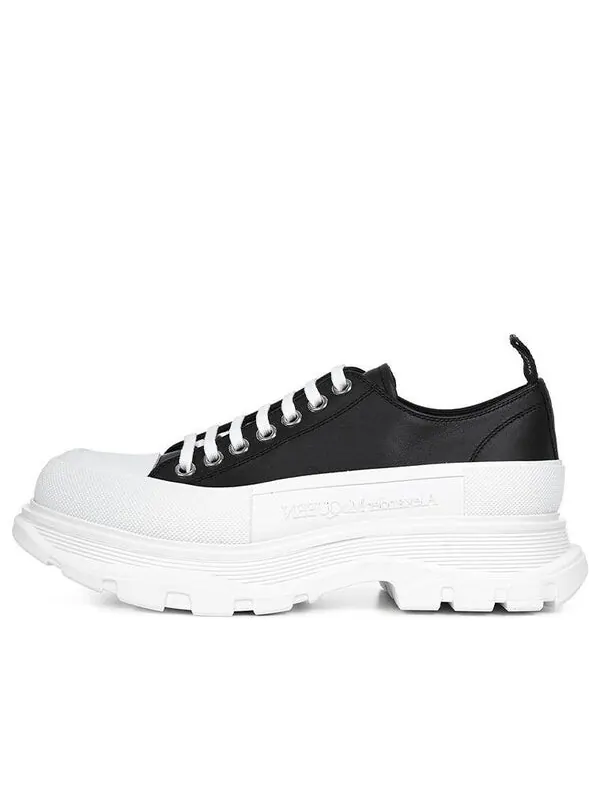 Кроссовки tread slick lace-up 'black' Alexander Mcqueen — изображение 1 из 4, черный/белый