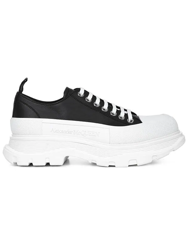 Кроссовки tread slick lace-up 'black' Alexander Mcqueen — изображение 2 из 4, черный/белый