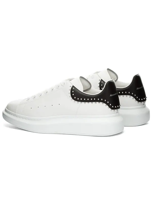 Кроссовки oversized sneaker 'white studs' Alexander Mcqueen — изображение 3 из 4, белый/черный