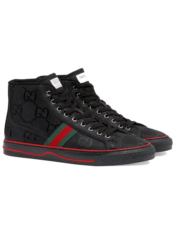 Кроссовки off the grid high 'black' Gucci — изображение 3 из 4, черный