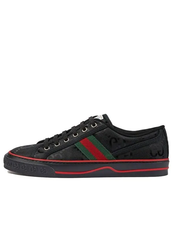 Кроссовки tennis 1977 off the grid low 'black' Gucci — изображение 1 из 1, черный