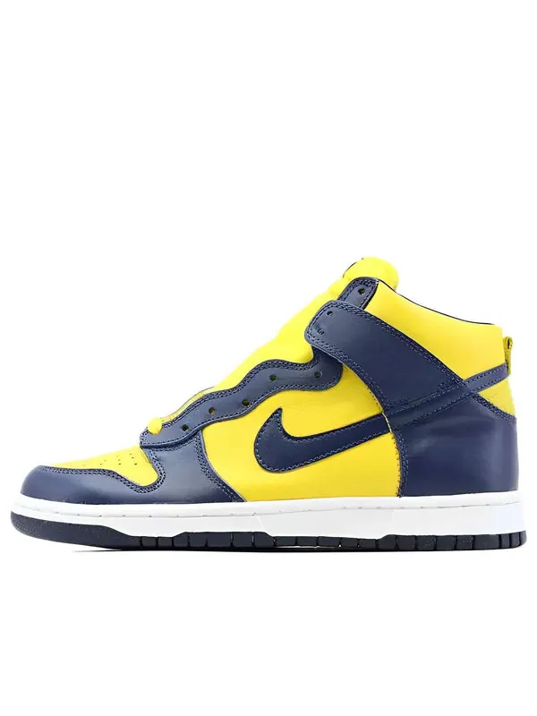 Кроссовки dunk high le 'michigan' Nike — изображение 1 из 4, темно-синий
