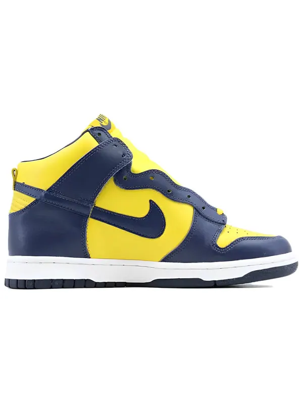 Кроссовки dunk high le 'michigan' Nike — изображение 2 из 4, темно-синий