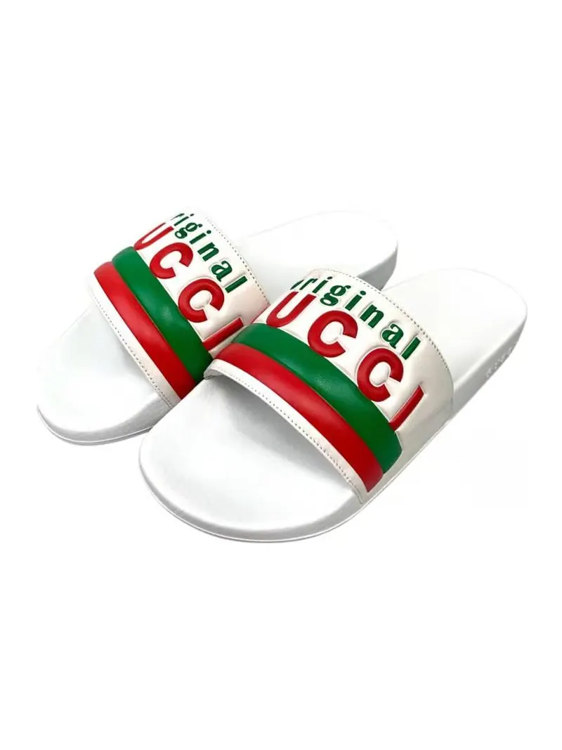 Сандалии Gucci Slide 'Original Gucci - White' 630606-DIR00-9014 — изображение 2 из 4, белый