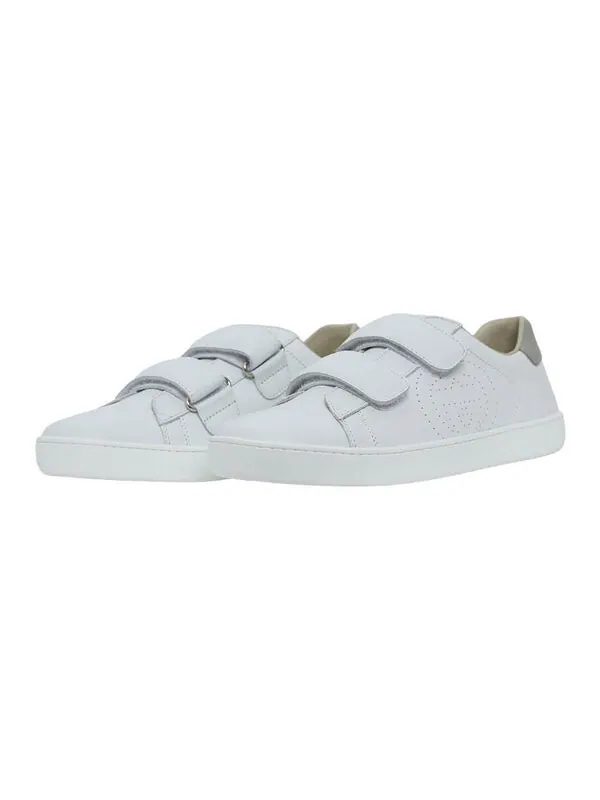 Кроссовки ace leather sneakers 'white' Gucci — изображение 3 из 4, белый