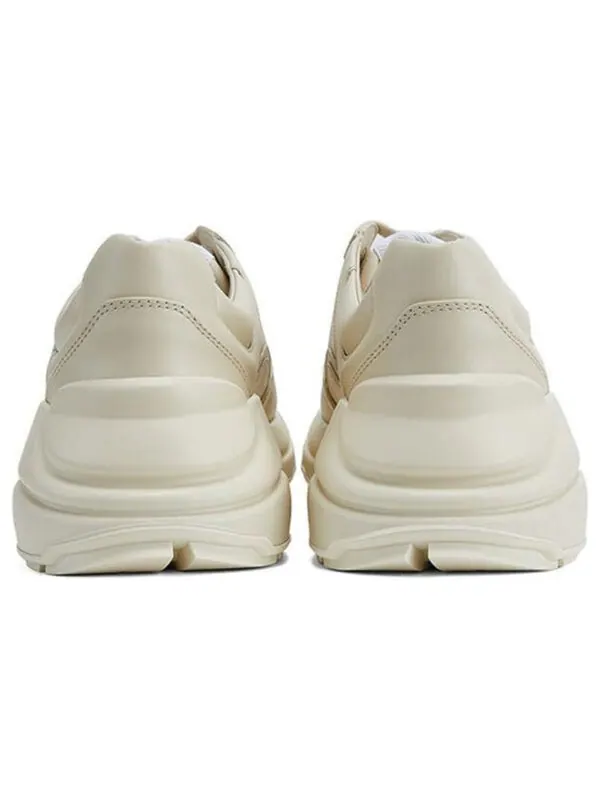Кроссовки rhyton 'white' Gucci — изображение 3 из 4, белый