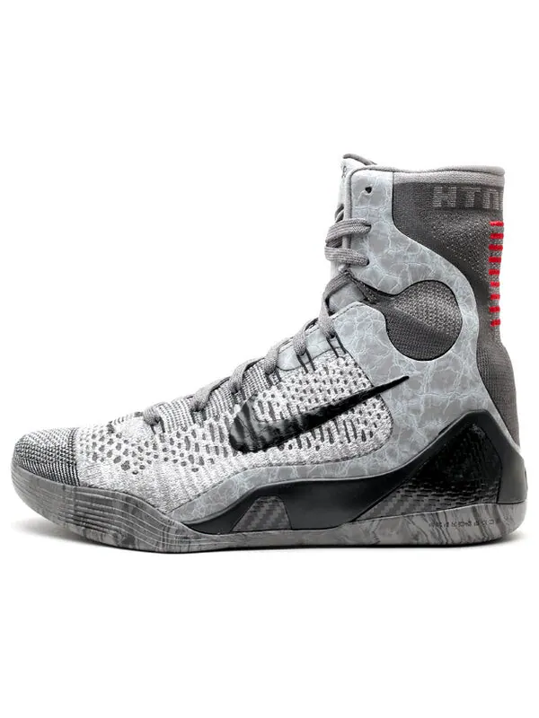 Кроссовки kobe 9 elite Nike — изображение 1 из 4, темный серый/черный