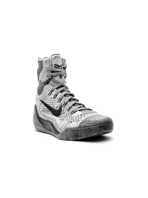 Кроссовки kobe 9 elite Nike — изображение 3 из 4, темный серый/черный