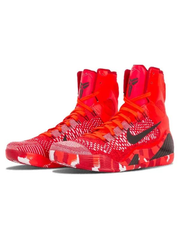 Кроссовки kobe 9 elite Nike — изображение 2 из 4, красный/черный/белый
