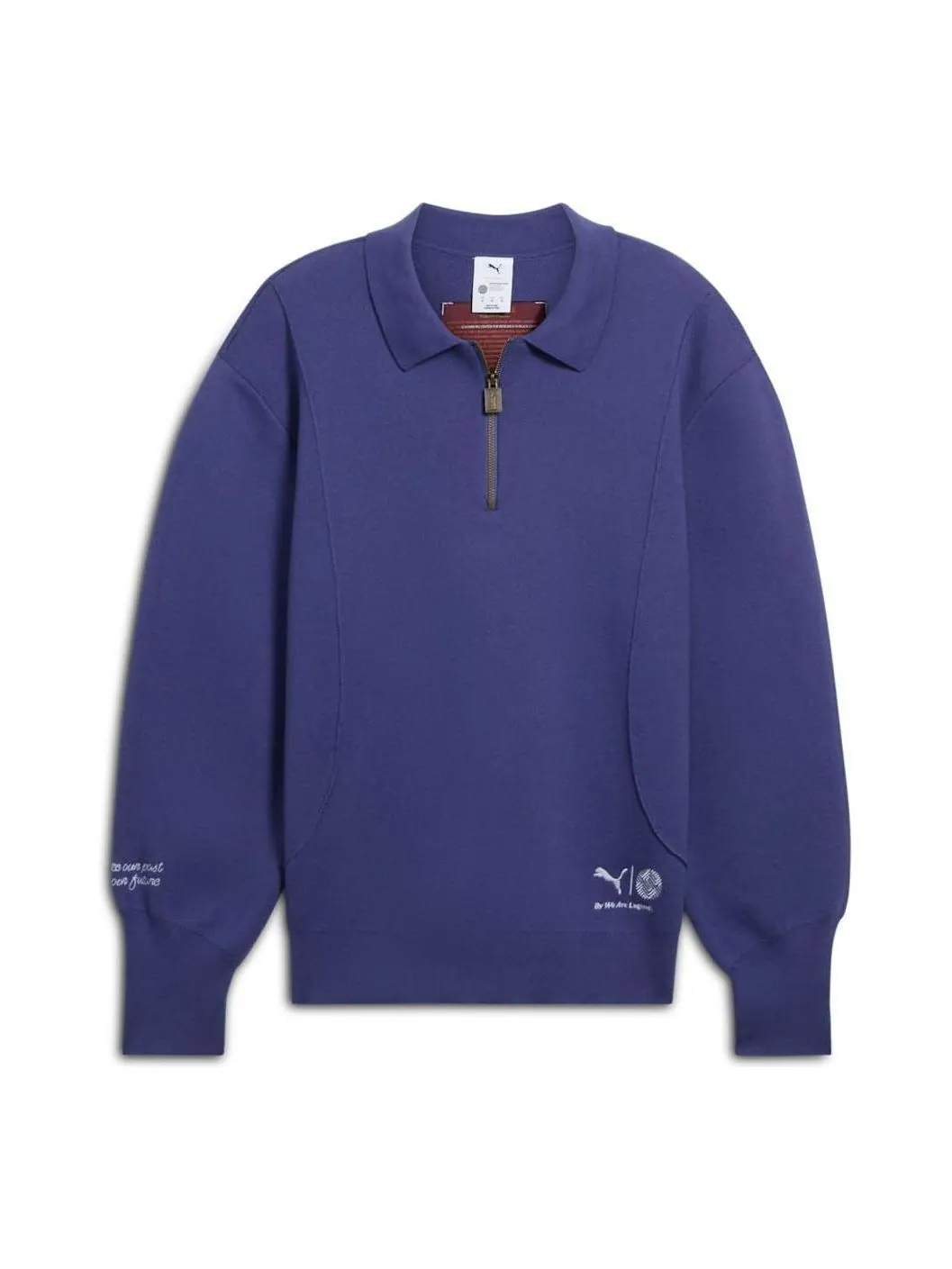 Puma x Schomburg Quarter-Zip 'Blue Crystal' — изображение 1 из 2, синий