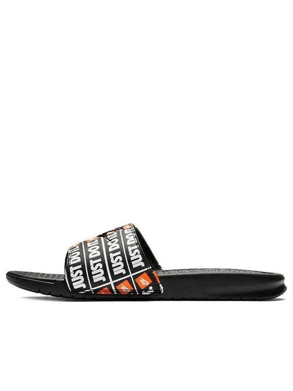 Тапочки benassi print 'just do it' Nike — изображение 1 из 4, черный
