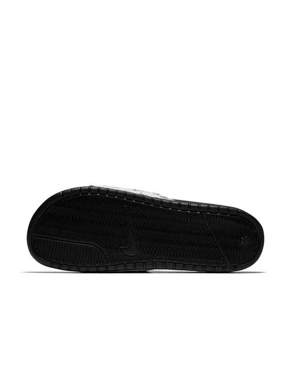 Тапочки benassi jdi slide 'worldwide pack' Nike — изображение 4 из 4, черный / белый