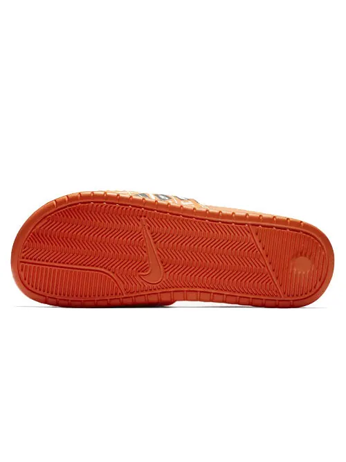 Тапочки benassi jdi print 'cone' Nike — изображение 3 из 3, оранжевый