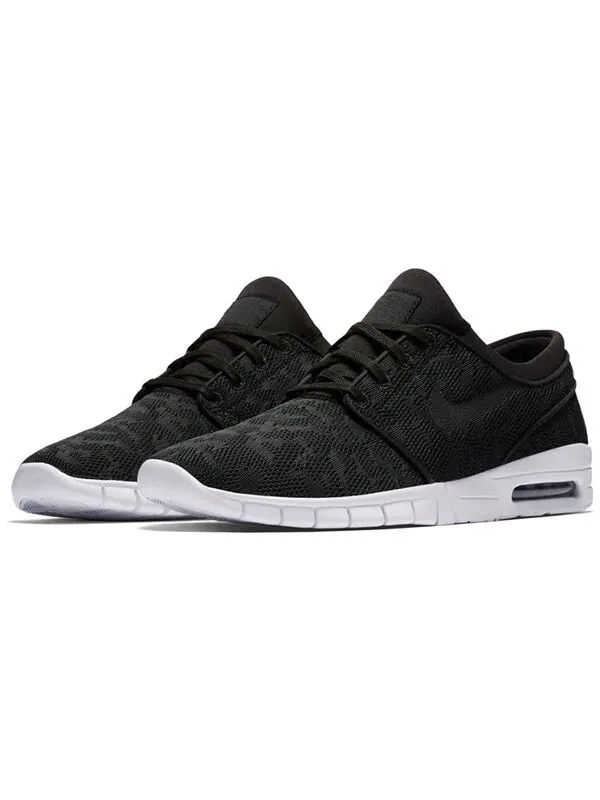 Кроссовки stefan janoski max sb Nike — изображение 3 из 4, черный/черный-белый