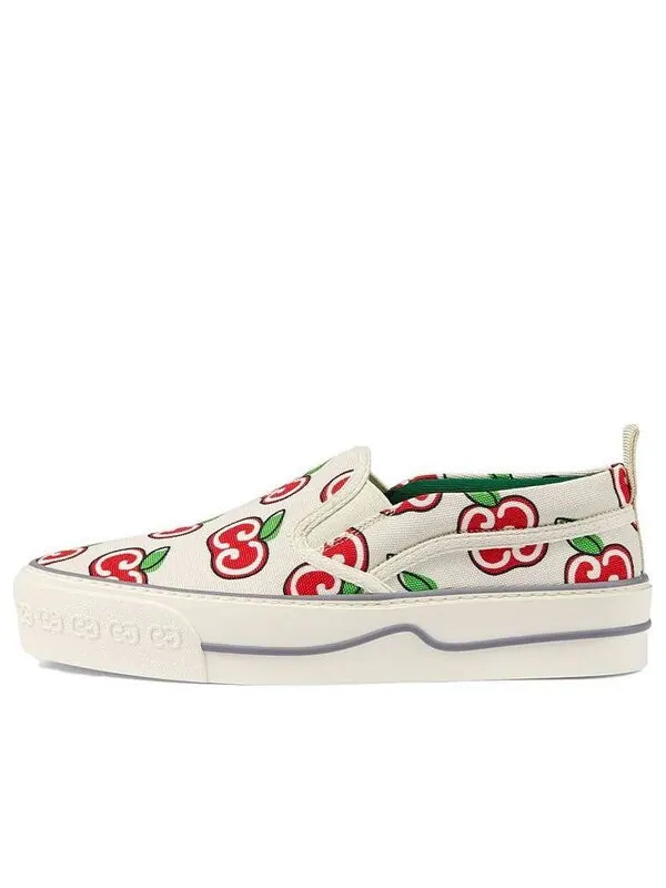 Кроссовки tennis 1977 series printing low 'white' Gucci — изображение 1 из 4, белый