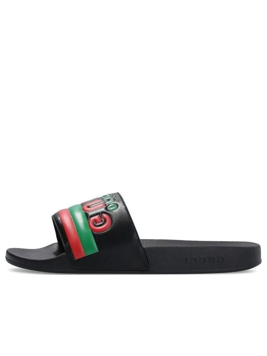 Сандалии Gucci Slide 'Black' 632183-DIR00-1000 — изображение 1 из 4, черный