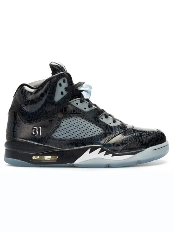 Кроссовки 5 ретро db Air Jordan — изображение 2 из 4, черный