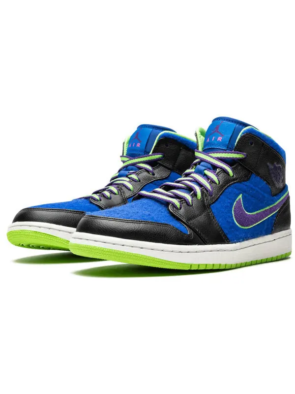 Кроссовки 1 средние Air Jordan — изображение 2 из 4, черный