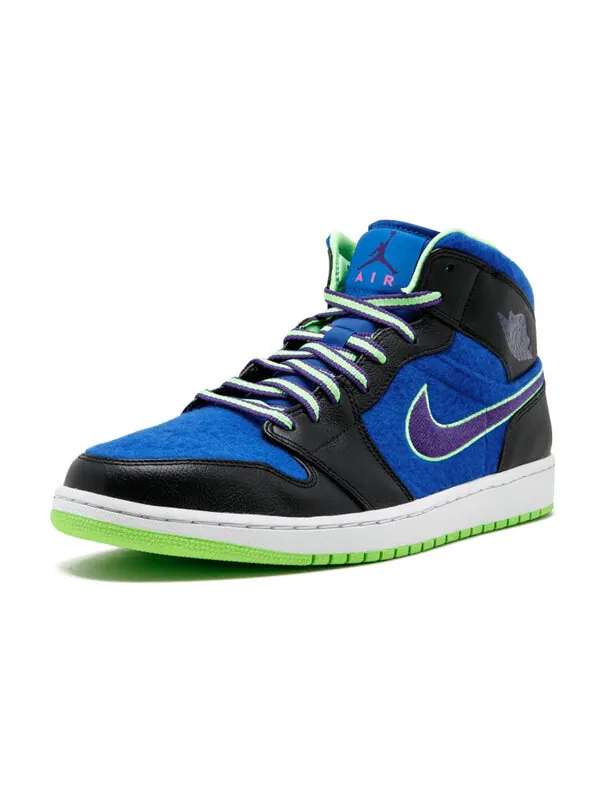 Кроссовки 1 средние Air Jordan — изображение 3 из 4, черный
