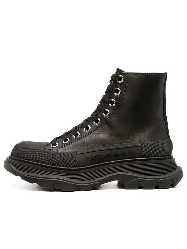 Кроссовки tread slick high 'black' Alexander Mcqueen — изображение 1 из 4, черный
