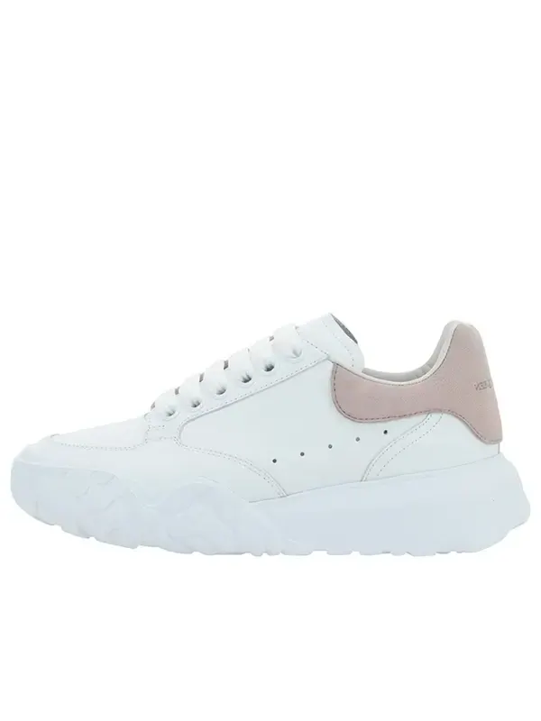 Кроссовки oversized court trainer 'white patchouli' Alexander Mcqueen — изображение 1 из 4, белый