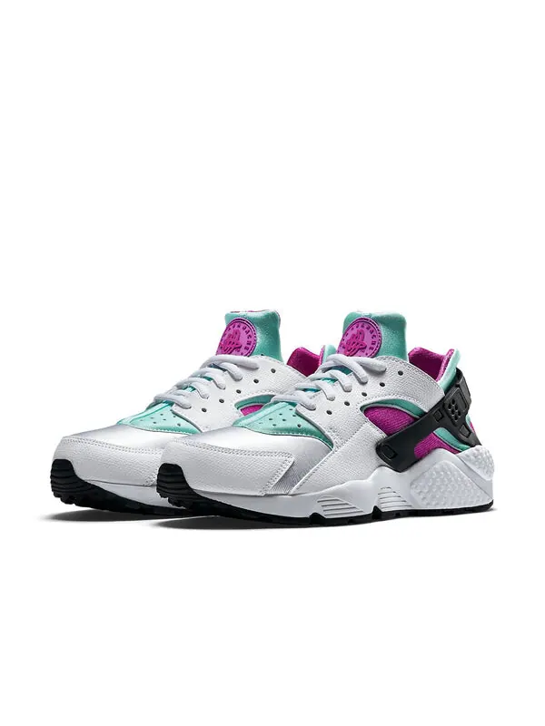 Кроссовки Air Huarache Run Nike — изображение 3 из 4, белый/синий/красный