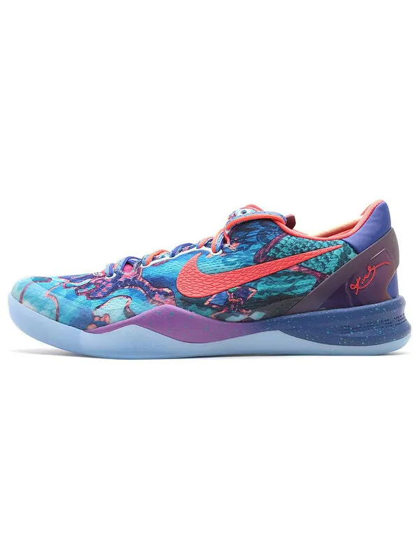 Кроссовки kobe 8 system premium Nike — изображение 2 из 4, оранжевый/красный