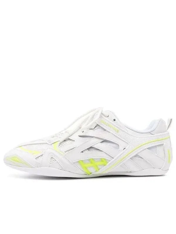 Кроссовки drive sneaker 'white fluo yellow' Balenciaga — изображение 1 из 4, белый/желтый