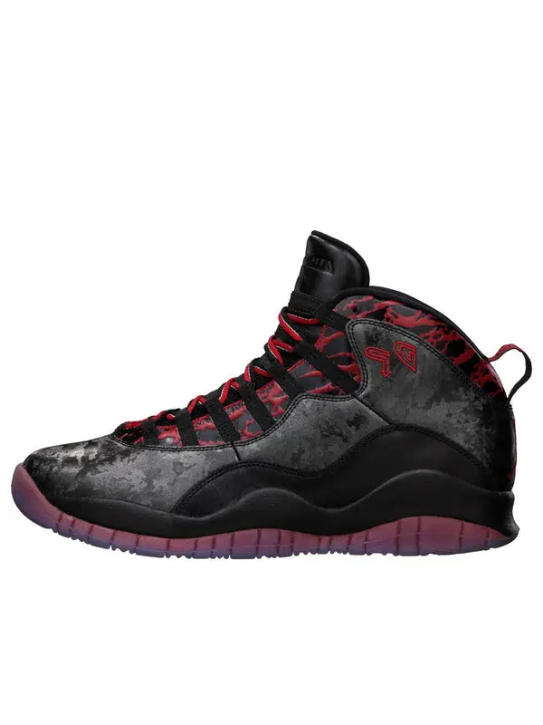 Кроссовки 10 ретро db Air Jordan — изображение 1 из 4, черный/красный