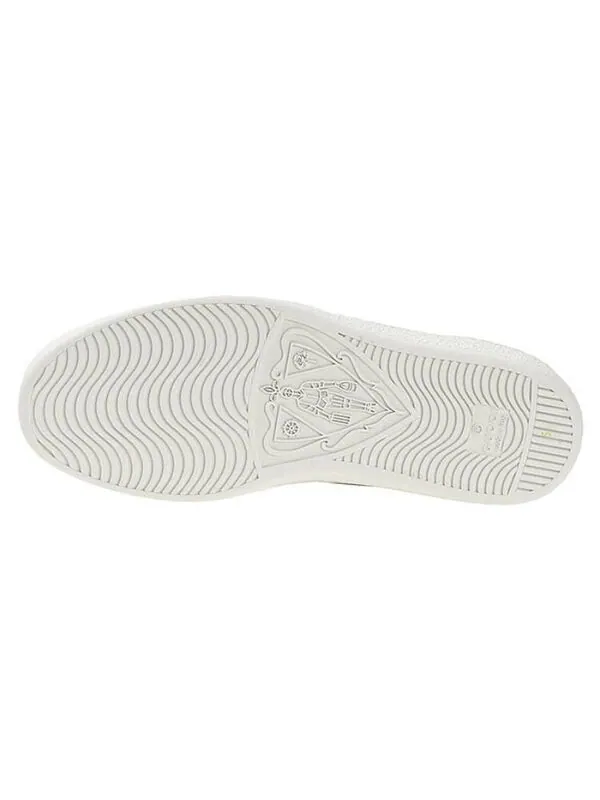 Кроссовки ace 'fake/not print' Gucci — изображение 4 из 4, бежевый/коричневый