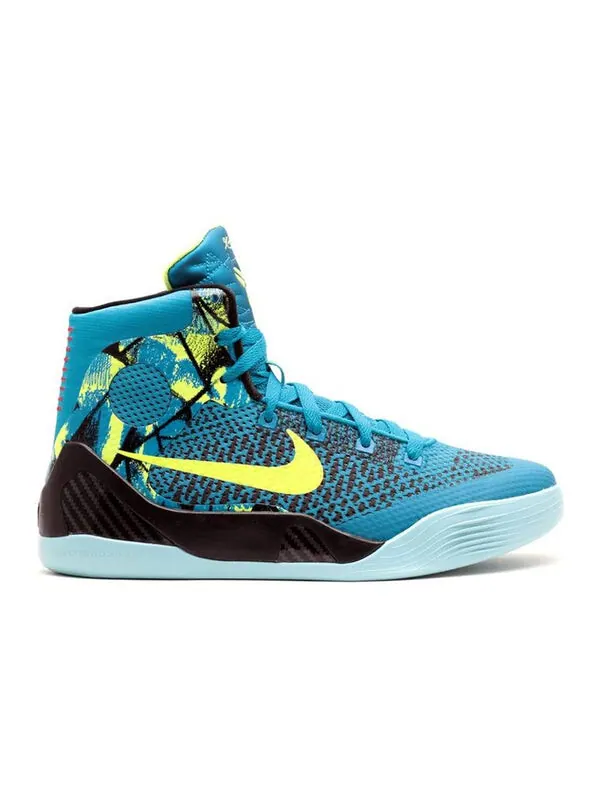 Кроссовки kobe 9 elite Nike — изображение 2 из 4, зеленый/синий