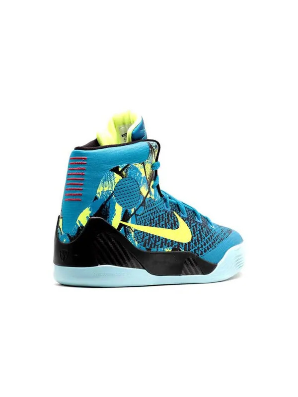 Кроссовки kobe 9 elite Nike — изображение 4 из 4, зеленый/синий