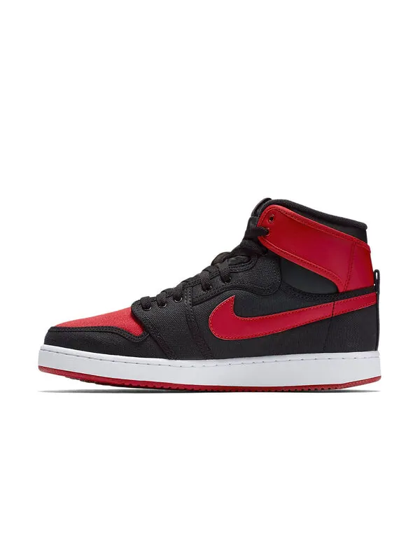 Кроссовки ajko высокие og Air Jordan — изображение 2 из 4, черный/красный-белый