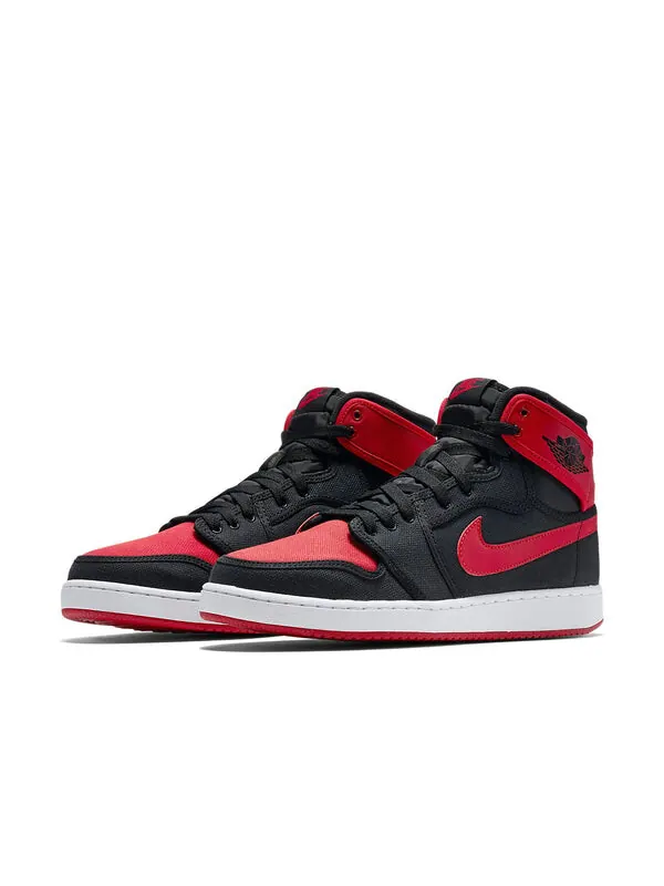 Кроссовки ajko высокие og Air Jordan — изображение 3 из 4, черный/красный-белый