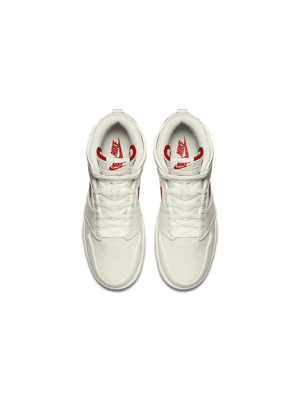 Кроссовки 1 ajko high og 'timeless canvas' Air Jordan — изображение 3 из 4, красный-белый