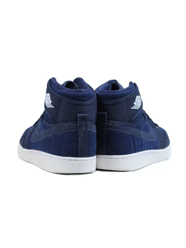 Кроссовки 1 ajko high og canvas 'obsidian' Air Jordan — изображение 3 из 4, золотистый