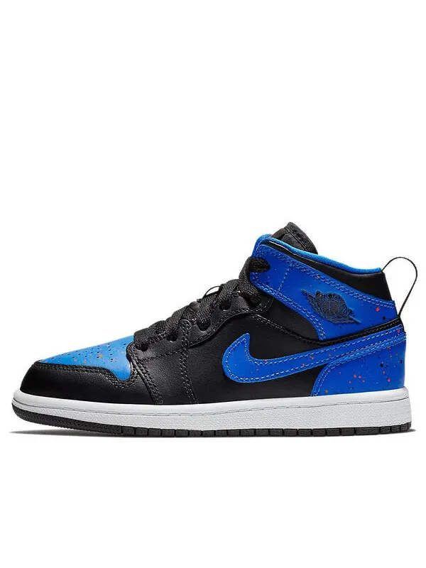 Кроссовки 1 средние Air Jordan — изображение 1 из 4, черный/синий