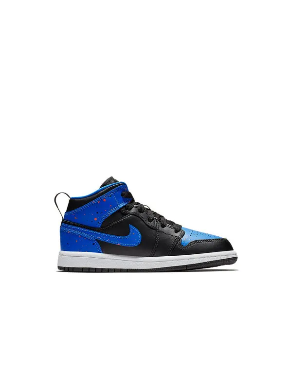 Кроссовки 1 средние Air Jordan — изображение 2 из 4, черный/синий
