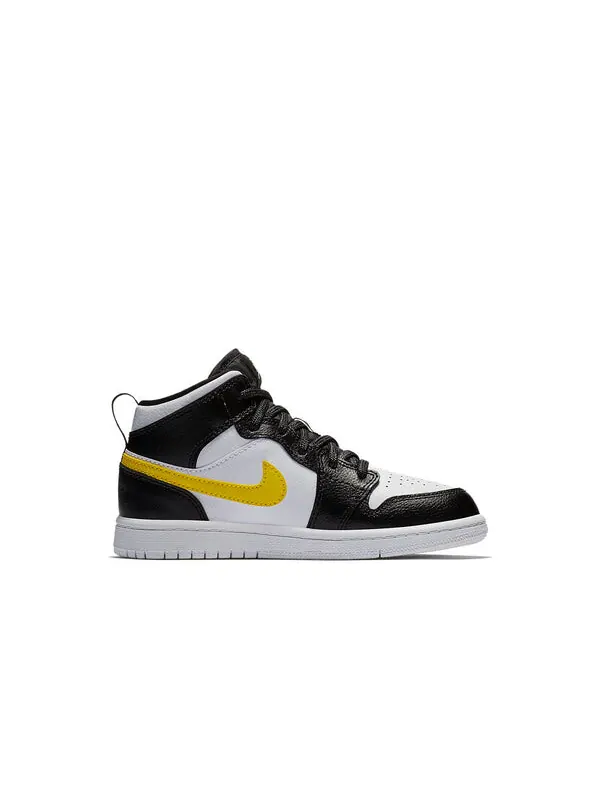 Кроссовки 1 ретро средние Air Jordan — изображение 2 из 4, черный//зеленый