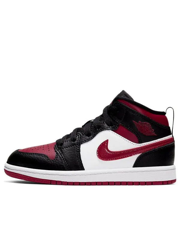Кроссовки 1 средние Air Jordan — изображение 1 из 4, черный/красный/белый