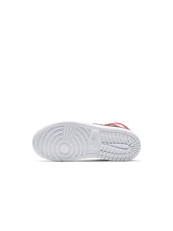 Кроссовки 1 средние Air Jordan — изображение 4 из 4, белый/черный/красный