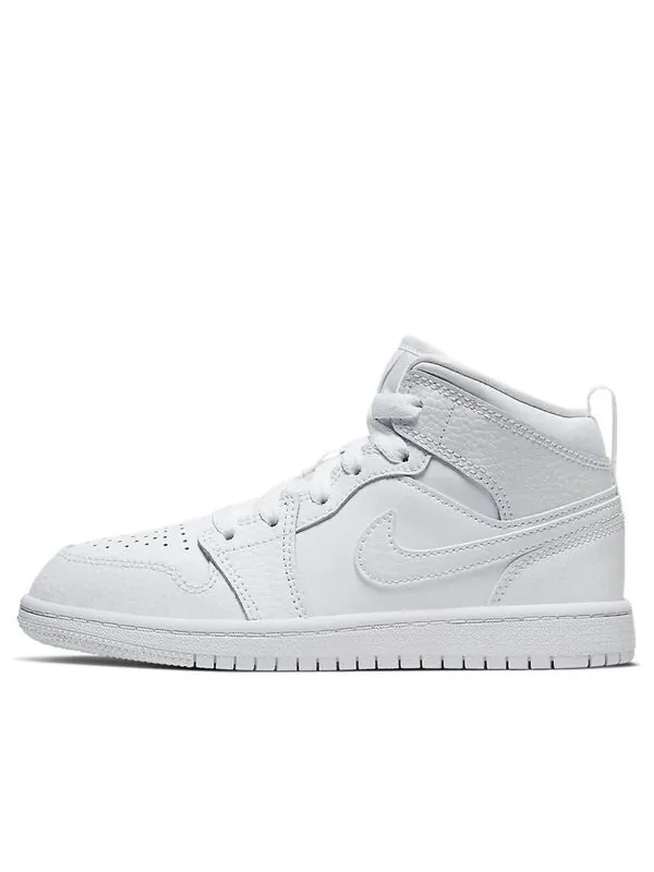 Кроссовки 1 средние Air Jordan — изображение 1 из 4, белый