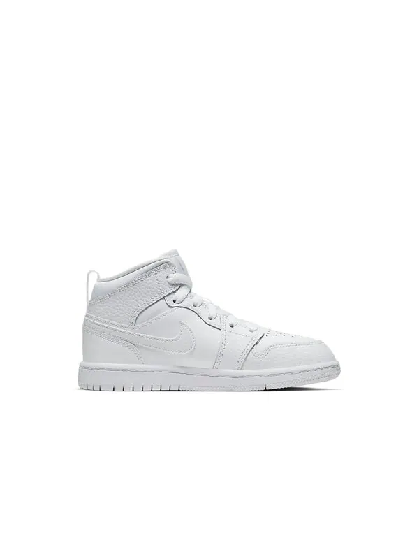 Кроссовки 1 средние Air Jordan — изображение 2 из 4, белый